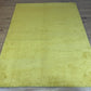 Indo Gabbeh Orientteppich handgeknüpft Gelb 240x177 cm