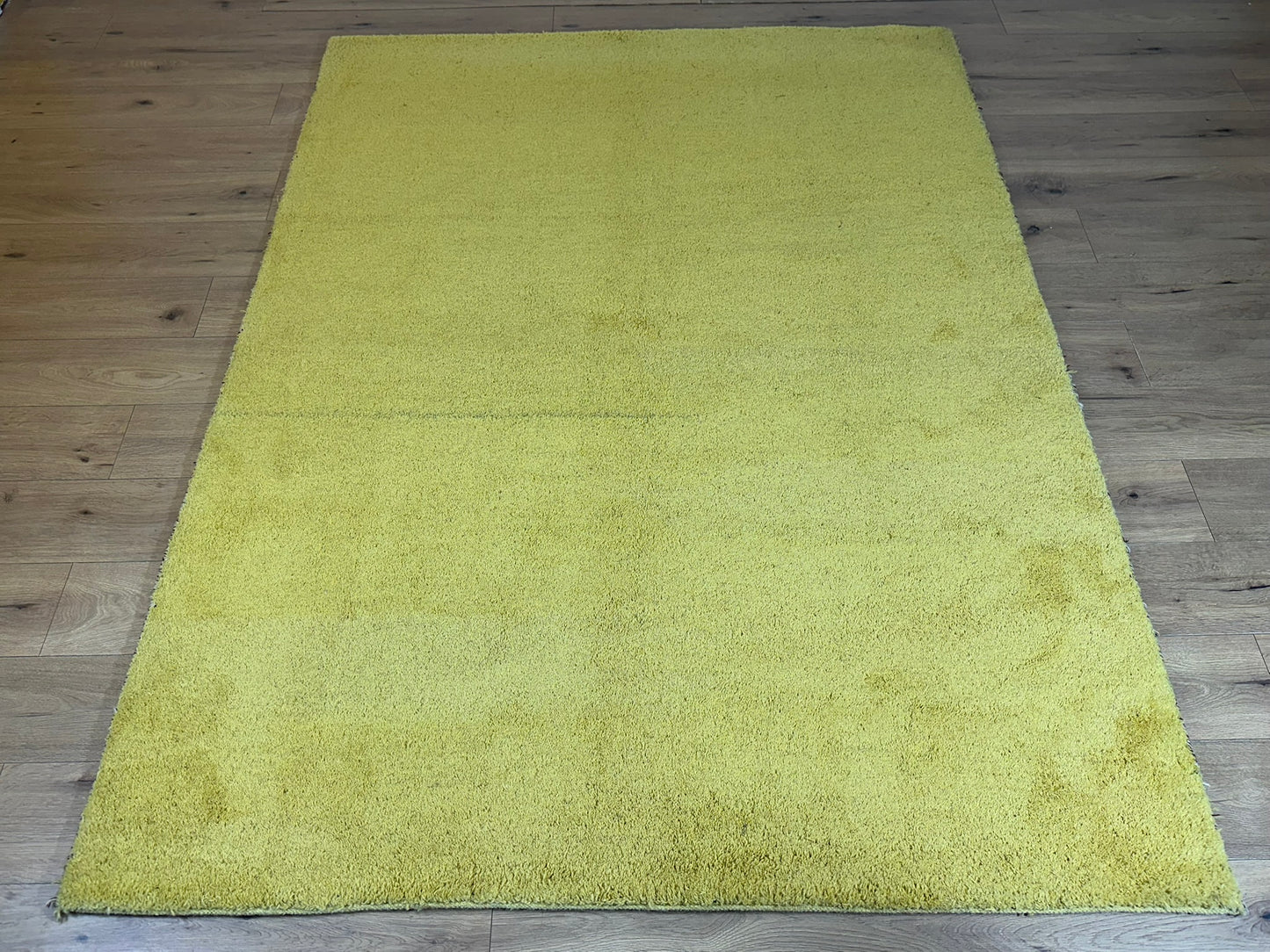 Indo Gabbeh Orientteppich handgeknüpft Gelb 240x177 cm