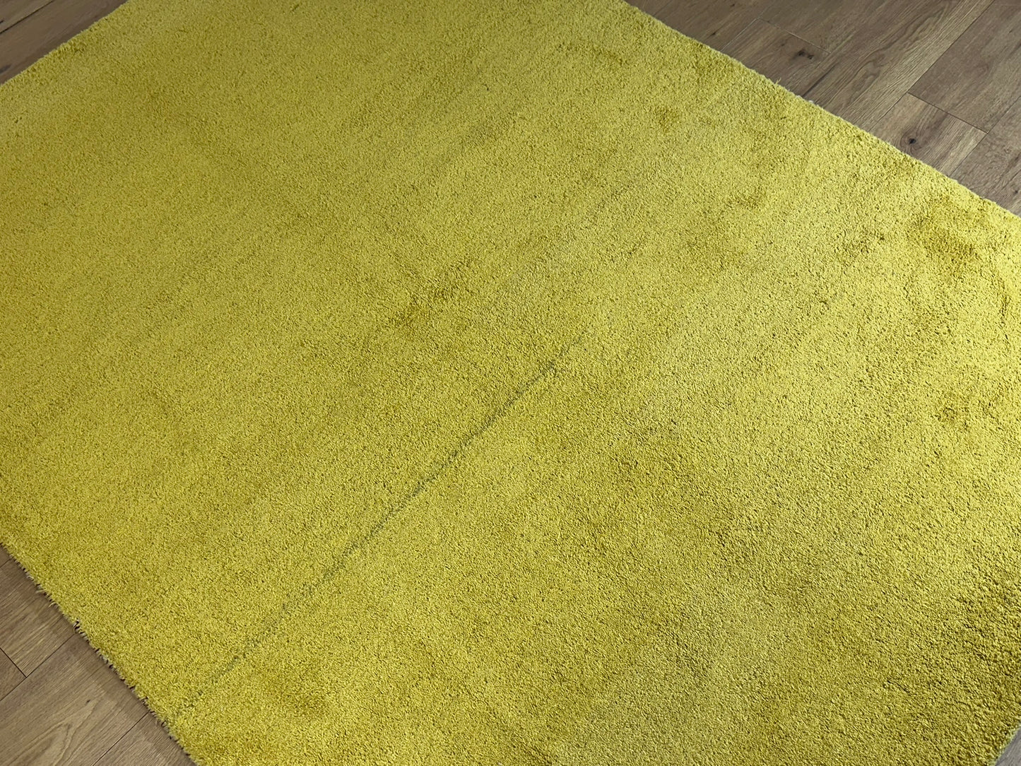 Indo Gabbeh Orientteppich handgeknüpft Gelb 240x177 cm