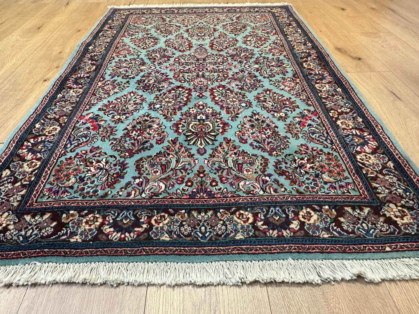 Orientteppich Sarough – Handgeknüpft, Neu, aus Schurwolle – 150 x 100 cm