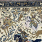 Orientteppich handgeknüpft Ghom Jagdmotiv Korkwolle Semi-Antik 213x142 cm