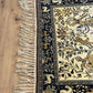 Orientteppich handgeknüpft Ghom Jagdmotiv Korkwolle Semi-Antik 213x142 cm
