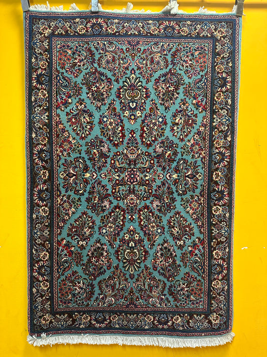 Orientteppich Sarough – Handgeknüpft, Neu, aus Schurwolle – 150 x 100 cm