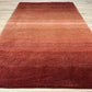 Indo Gabbeh Orientteppich handgeknüpft Terracotta Modern 156x90 cm