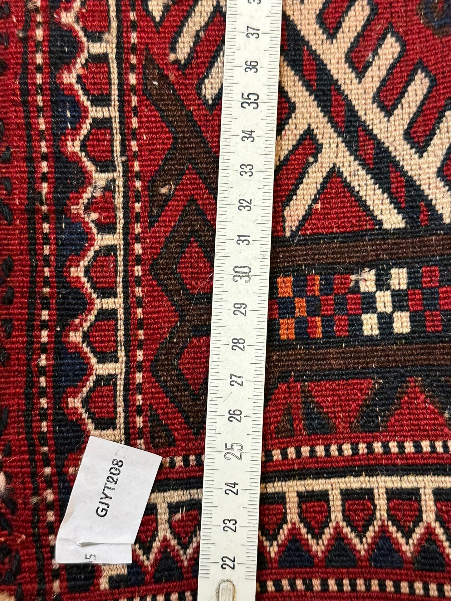 Orientteppich handgeknüpft 205x120 cm ANTIK Yomut Buchara