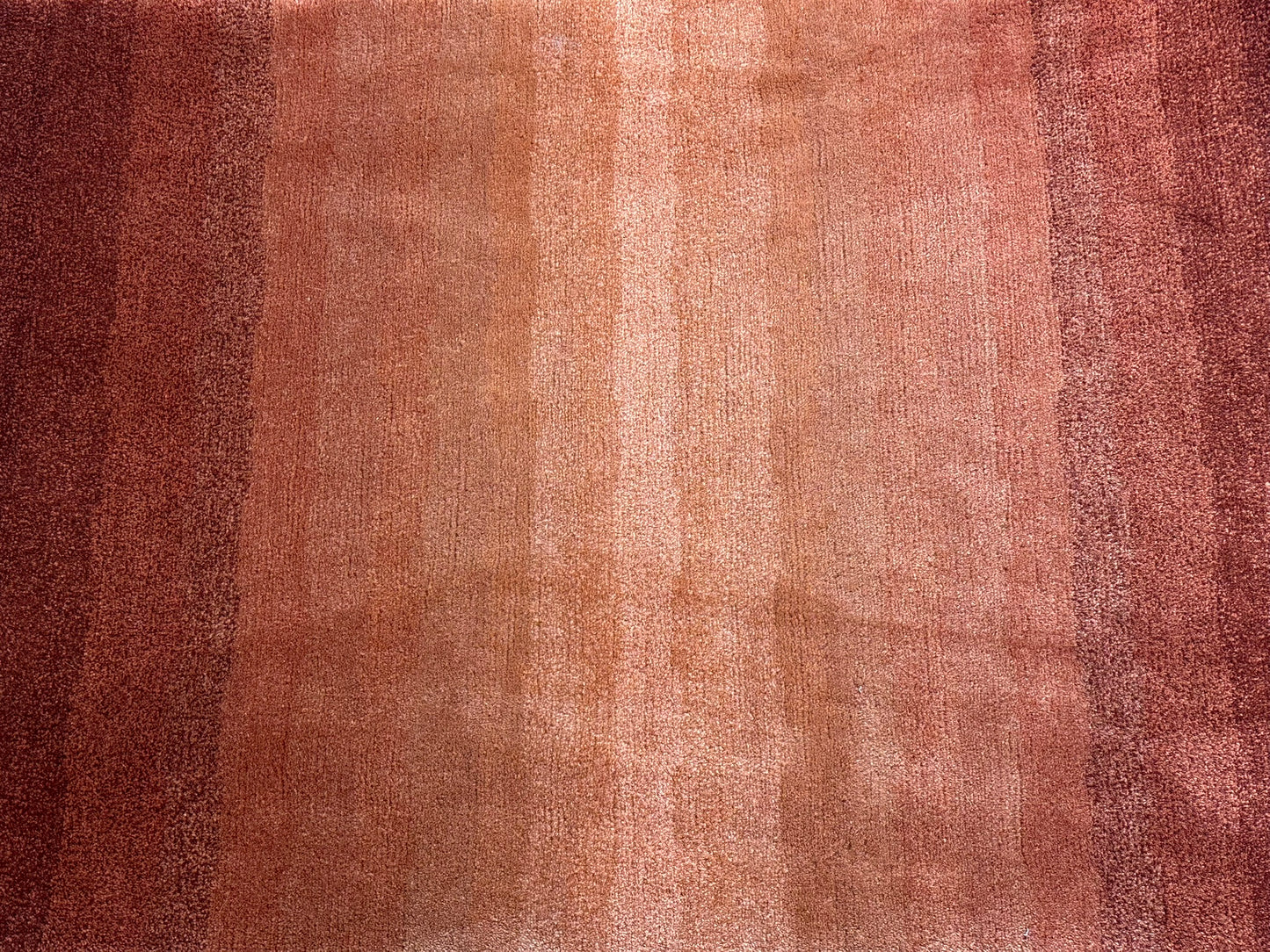 Indo Gabbeh Orientteppich handgeknüpft Terracotta Modern 156x90 cm