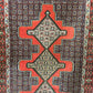 Orientteppich handgeknüpft 263x93 cm Senneh Bidjar Läufer