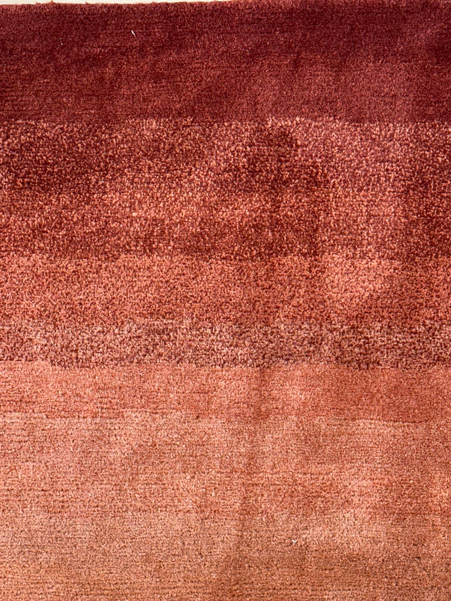 Indo Gabbeh Orientteppich handgeknüpft Terracotta Modern 156x90 cm