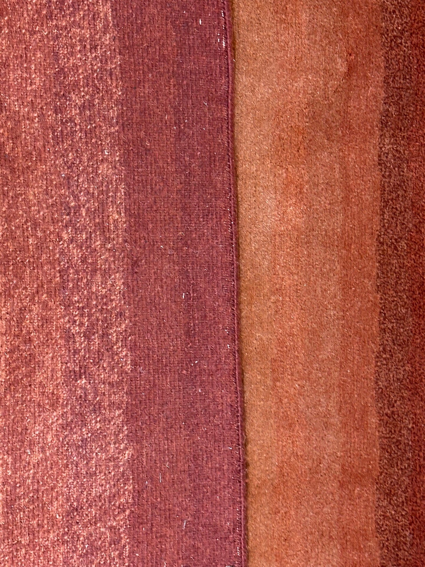 Indo Gabbeh Orientteppich handgeknüpft Terracotta Modern 156x90 cm