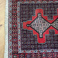Orientteppich handgeknüpft 263x93 cm Senneh Bidjar Läufer
