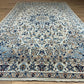 Orientteppich handgeknüpft Nain mit Seide 200x115 cm