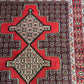 Orientteppich handgeknüpft 263x93 cm Senneh Bidjar Läufer