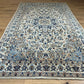 Orientteppich handgeknüpft Nain mit Seide 200x115 cm