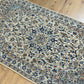 Orientteppich handgeknüpft Nain mit Seide 200x115 cm