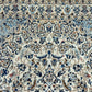 Orientteppich handgeknüpft Nain mit Seide 200x115 cm