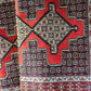 Orientteppich handgeknüpft 263x93 cm Senneh Bidjar Läufer