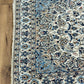 Orientteppich handgeknüpft Nain mit Seide 200x115 cm