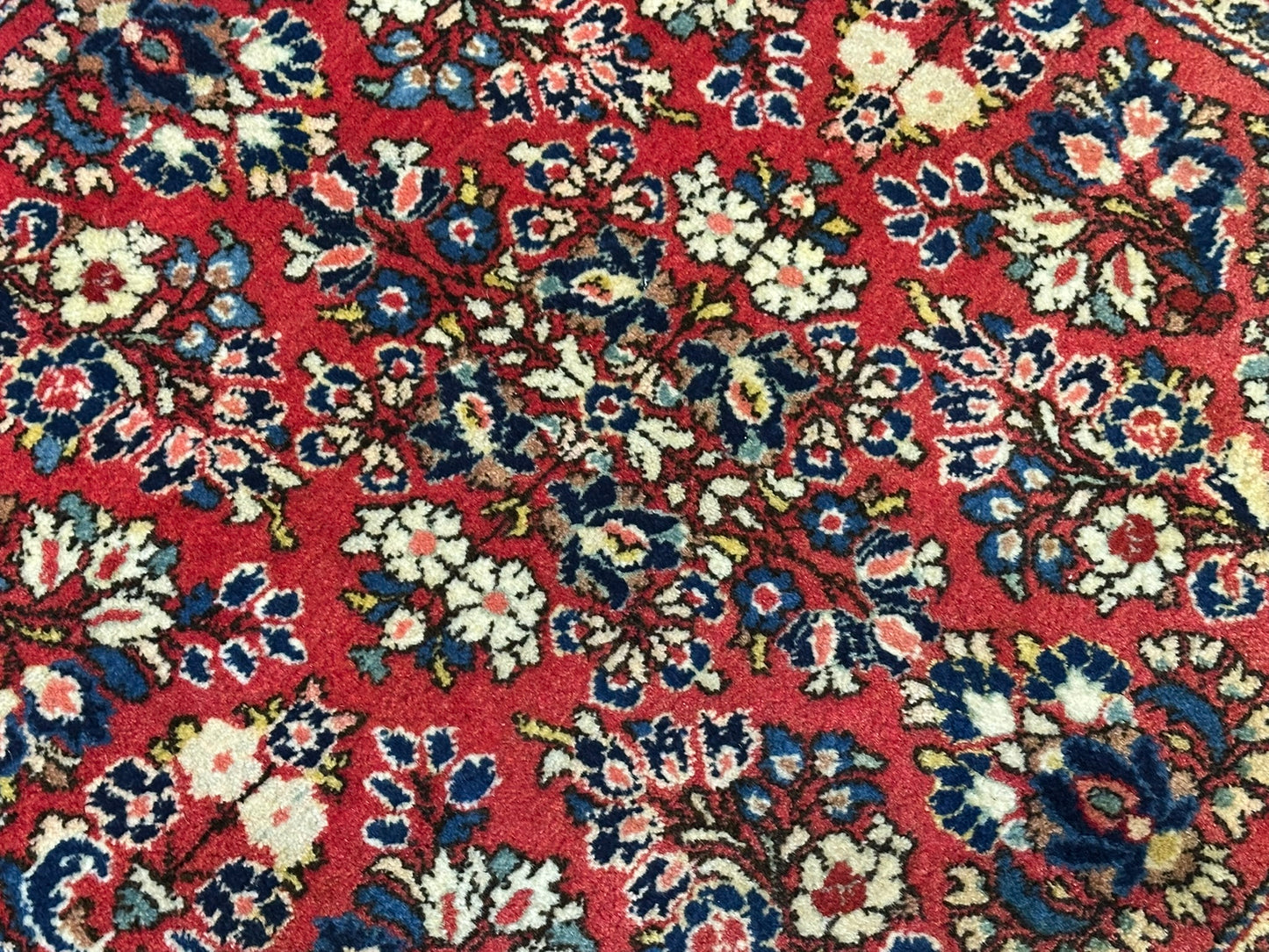 Orientteppich handgeknüpft 101x96 cm Sarough Louvre