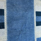 Indischer Gabbeh Teppich handgeknüpft Brücke 182x122 cm