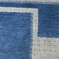 Indischer Gabbeh Teppich handgeknüpft Brücke 182x122 cm