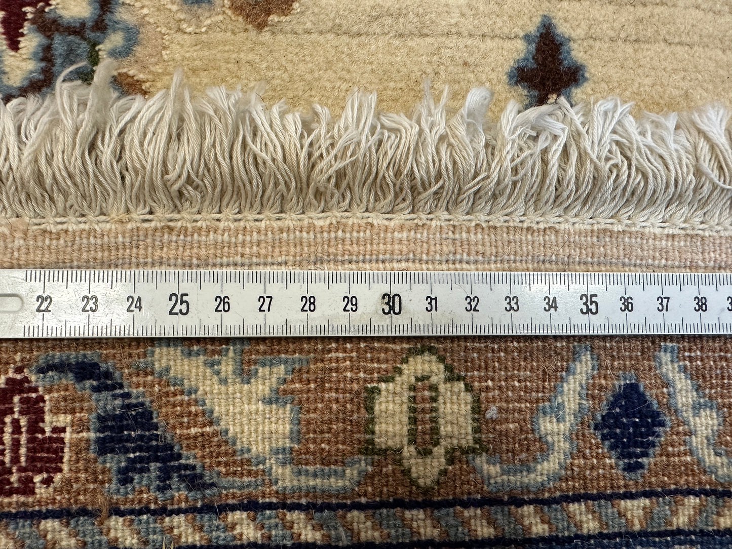 Handgeknüpfter Perser Ghom Teppich Seide auf Seide - Signiert 115x81 cm