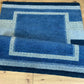 Indischer Gabbeh Teppich handgeknüpft Brücke 182x122 cm