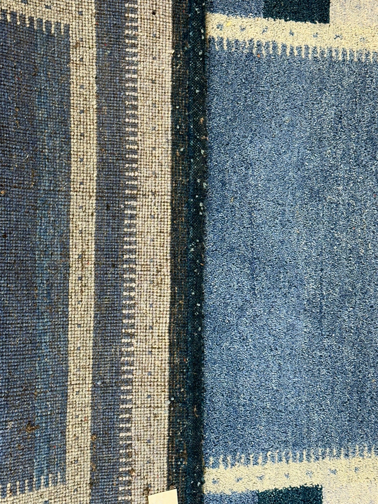 Indischer Gabbeh Teppich handgeknüpft Brücke 182x122 cm