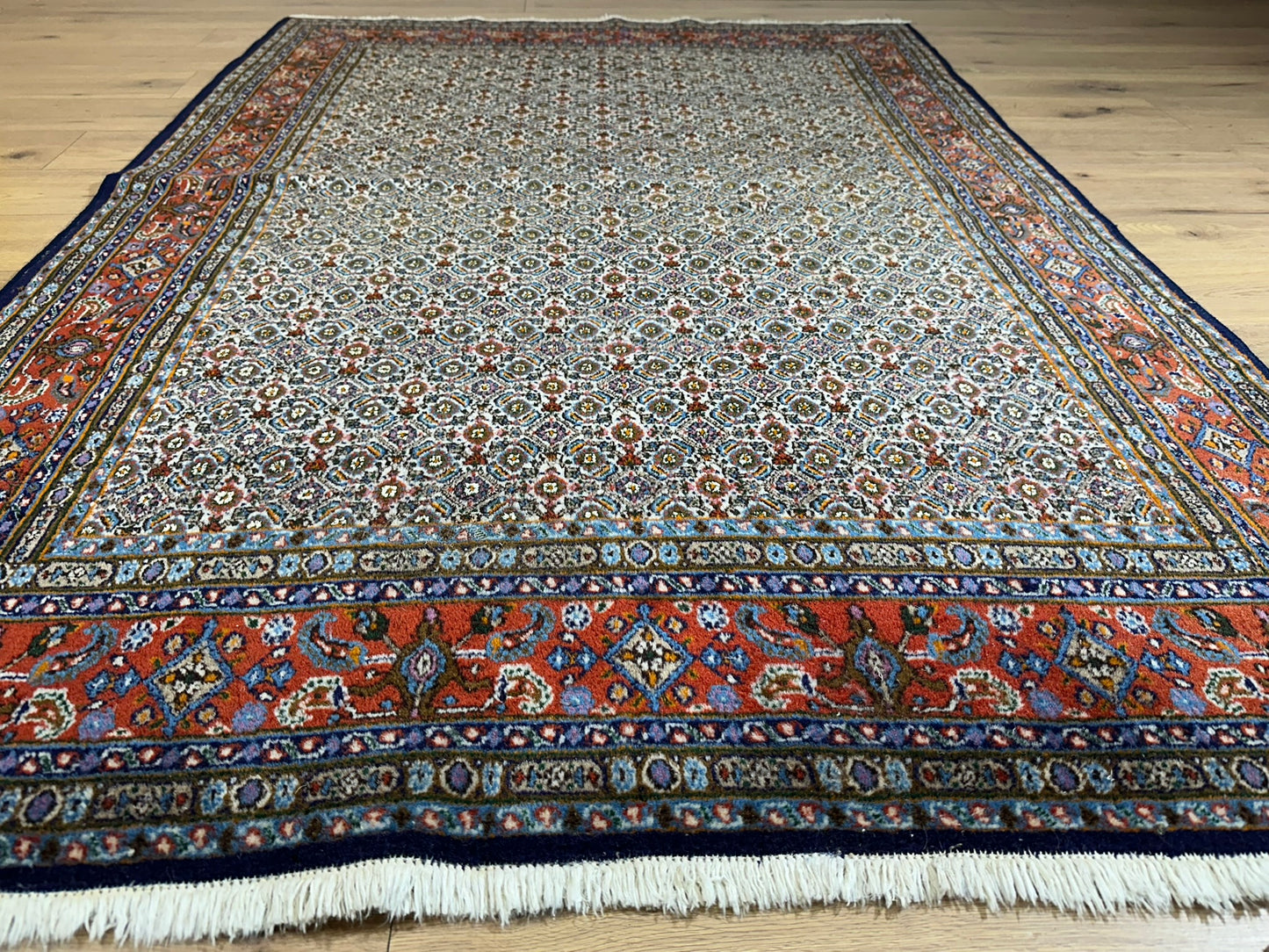 Orientteppich handgeknüpft Moud 230x152 cm