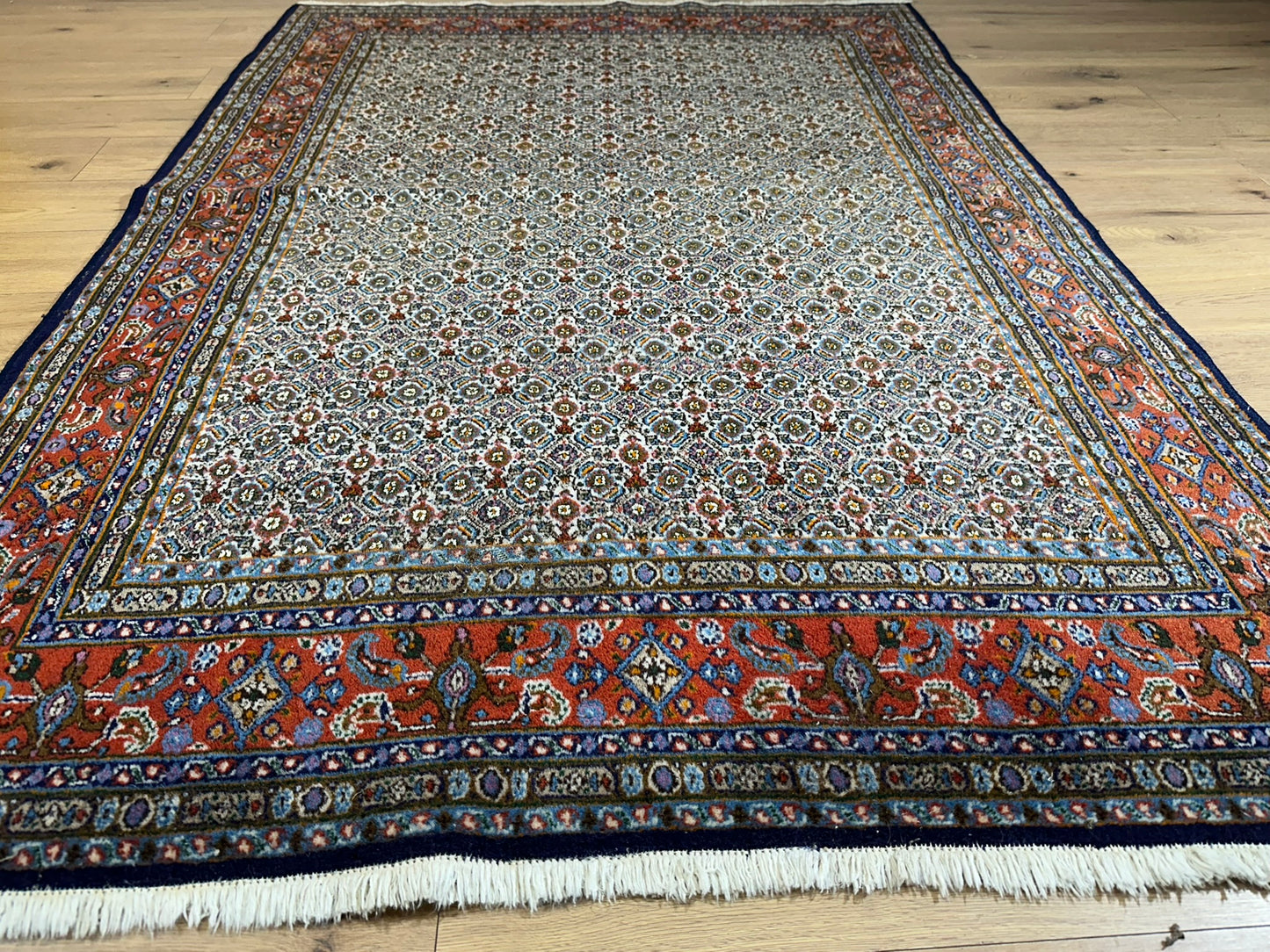 Orientteppich handgeknüpft Moud 230x152 cm