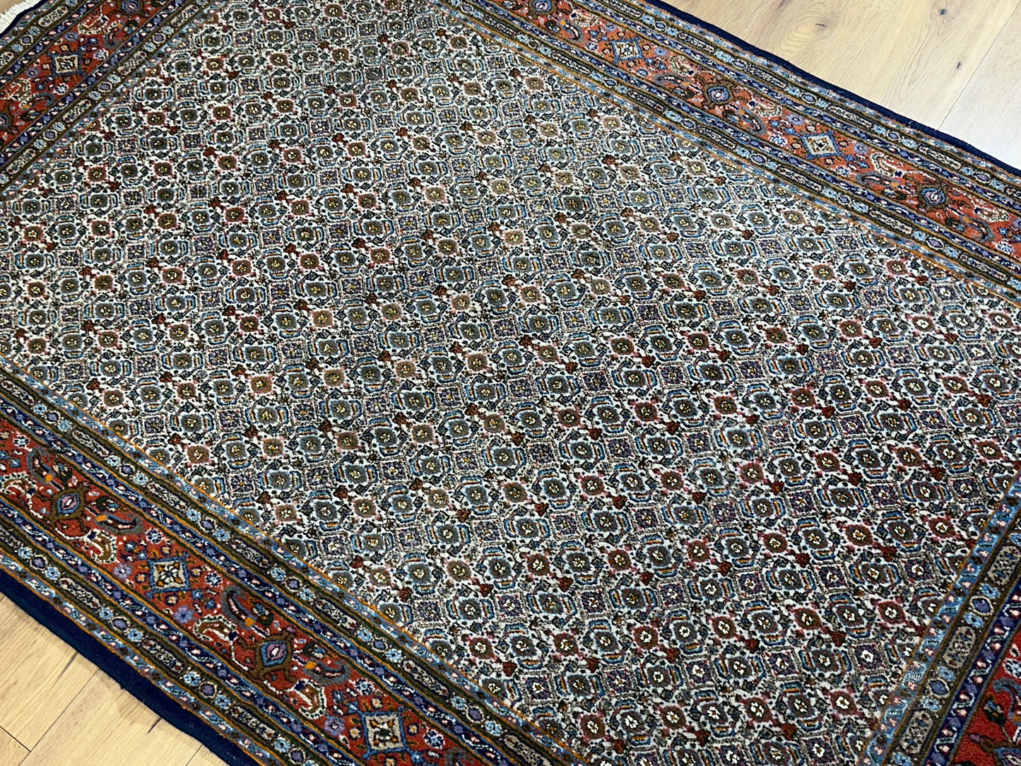 Orientteppich handgeknüpft Moud 230x152 cm