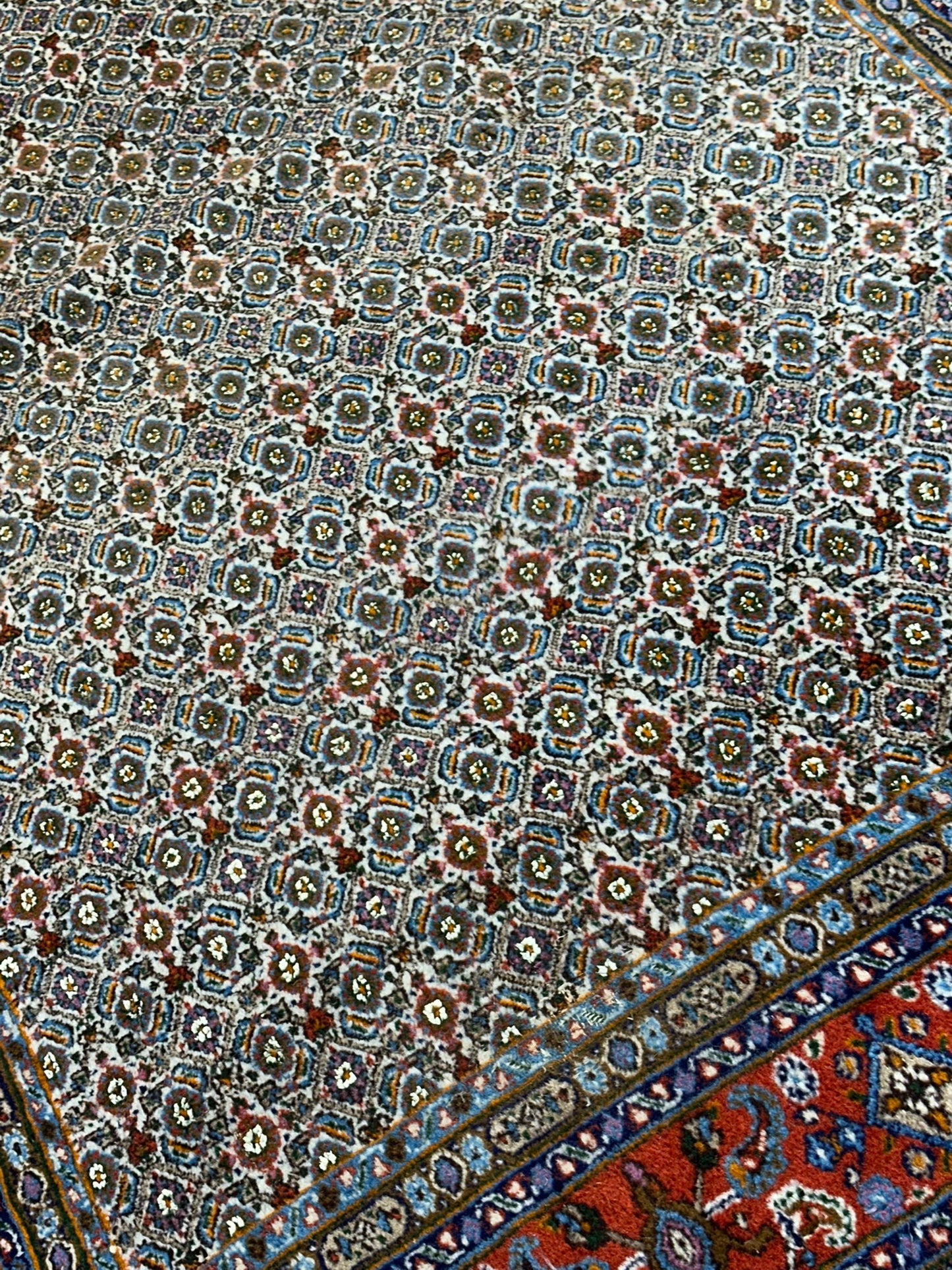 Orientteppich handgeknüpft Moud 230x152 cm