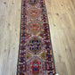 Orientteppich handgeknüpft Sumack Kelim 283x75 cm