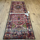 Orientteppich handgeknüpft Sumack Kelim 283x75 cm