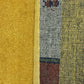 Indo Gabbeh Orientteppich handgeknüpft Gelb Modern 140x70 cm