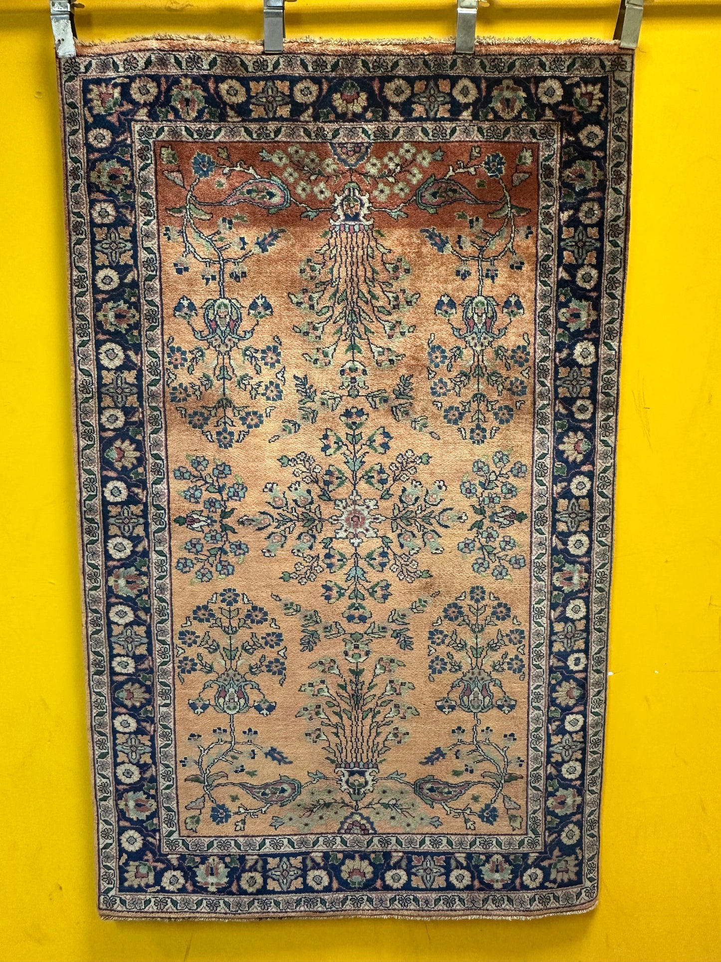 Orientteppich Sarough – Antikes Design, Handgeknüpft – 152 x 95 cm