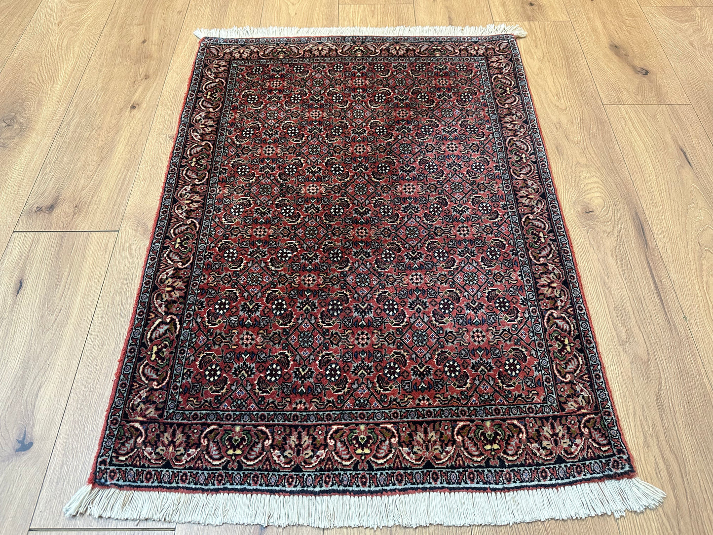 Orientteppich Bidjar – Handgeknüpft aus feiner Korkwolle – 100 x 75 cm