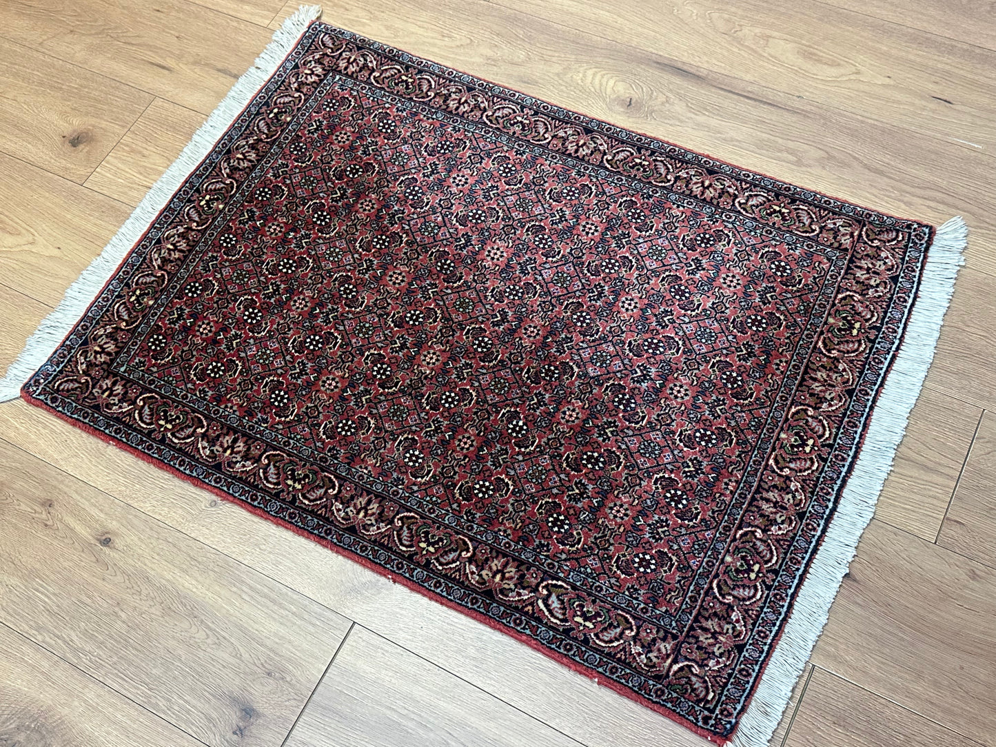Orientteppich Bidjar – Handgeknüpft aus feiner Korkwolle – 100 x 75 cm