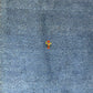 Indo Gabbeh Orientteppich handgeknüpft Blau 125x65 cm