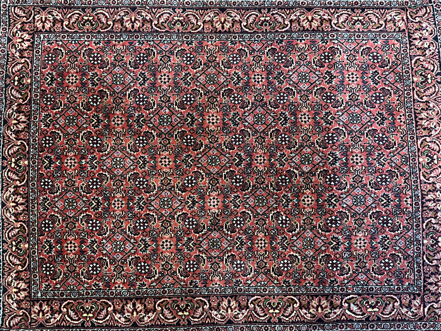 Orientteppich Bidjar – Handgeknüpft aus feiner Korkwolle – 100 x 75 cm