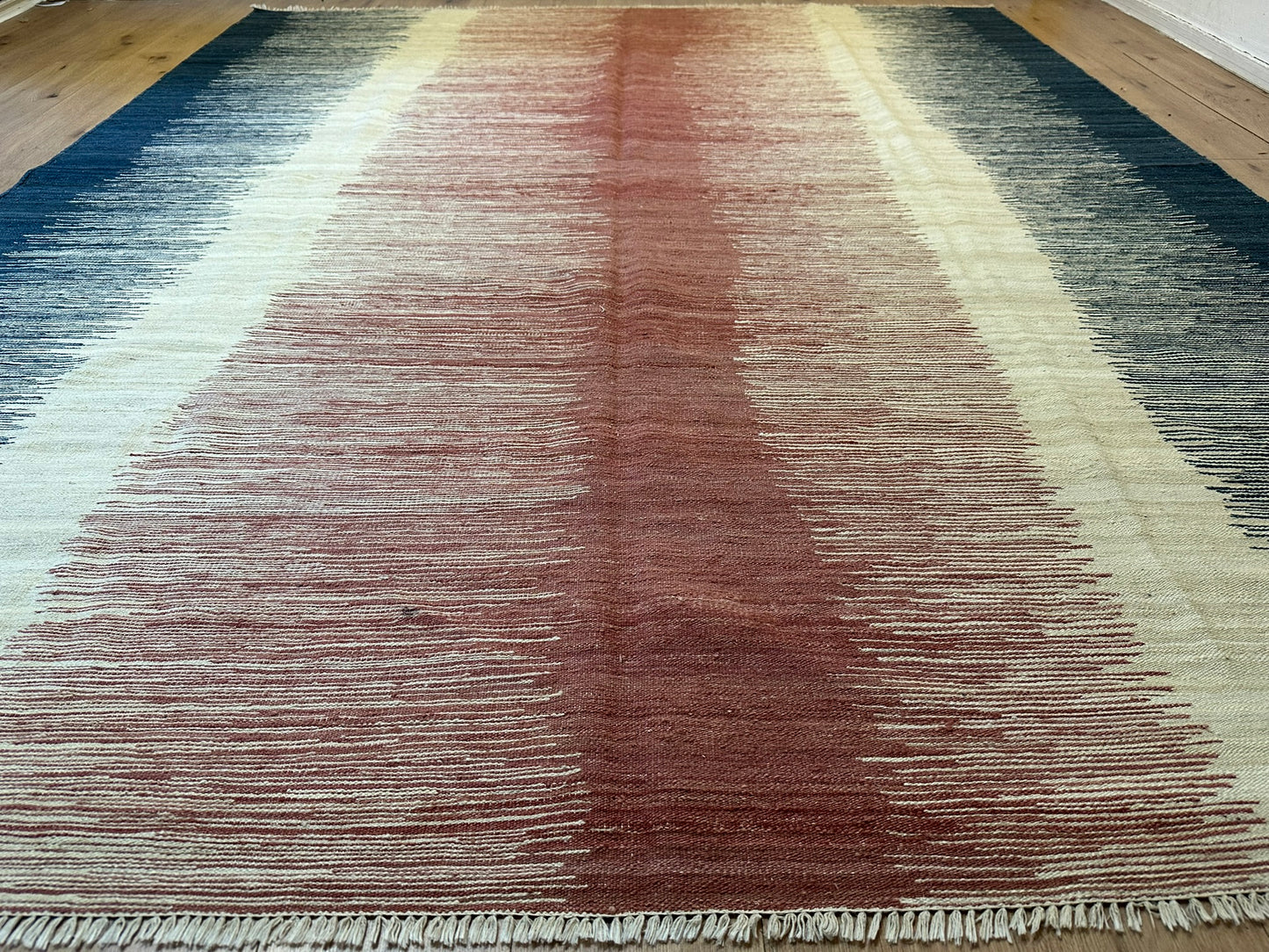 Orientteppich handgeknüpft Kelim Designer 305x255 cm