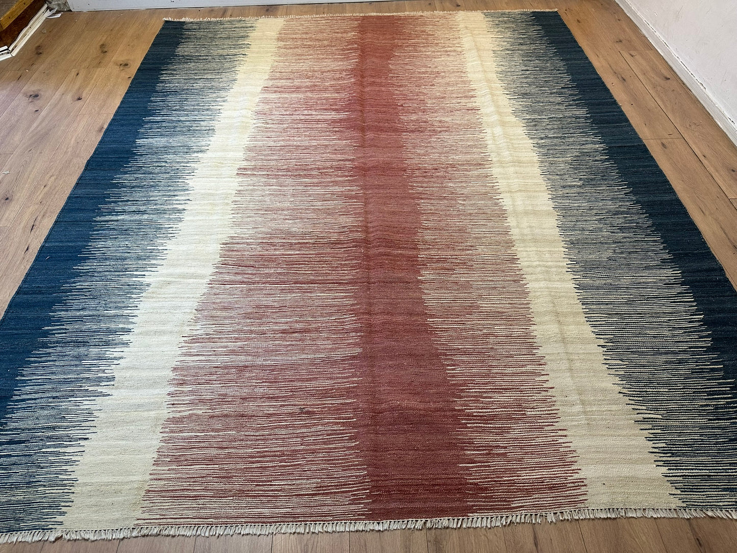 Orientteppich handgeknüpft Kelim Designer 305x255 cm
