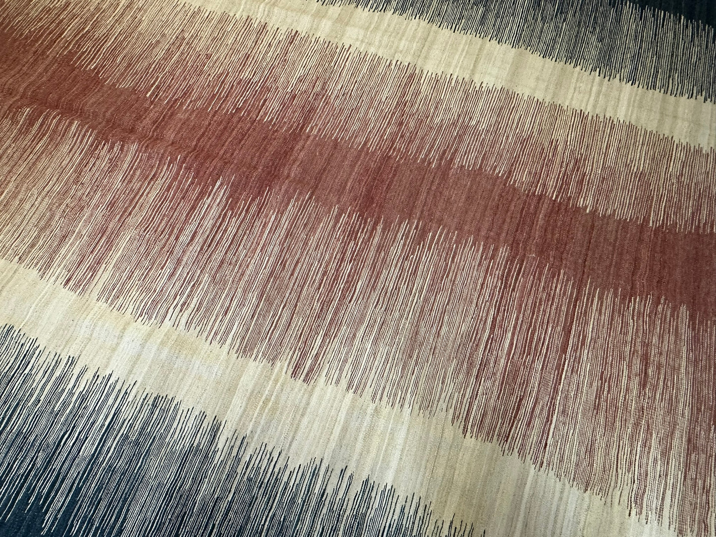 Orientteppich handgeknüpft Kelim Designer 305x255 cm