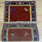 Orientteppich handgeknüpft Indo Gabbeh 120x60 cm