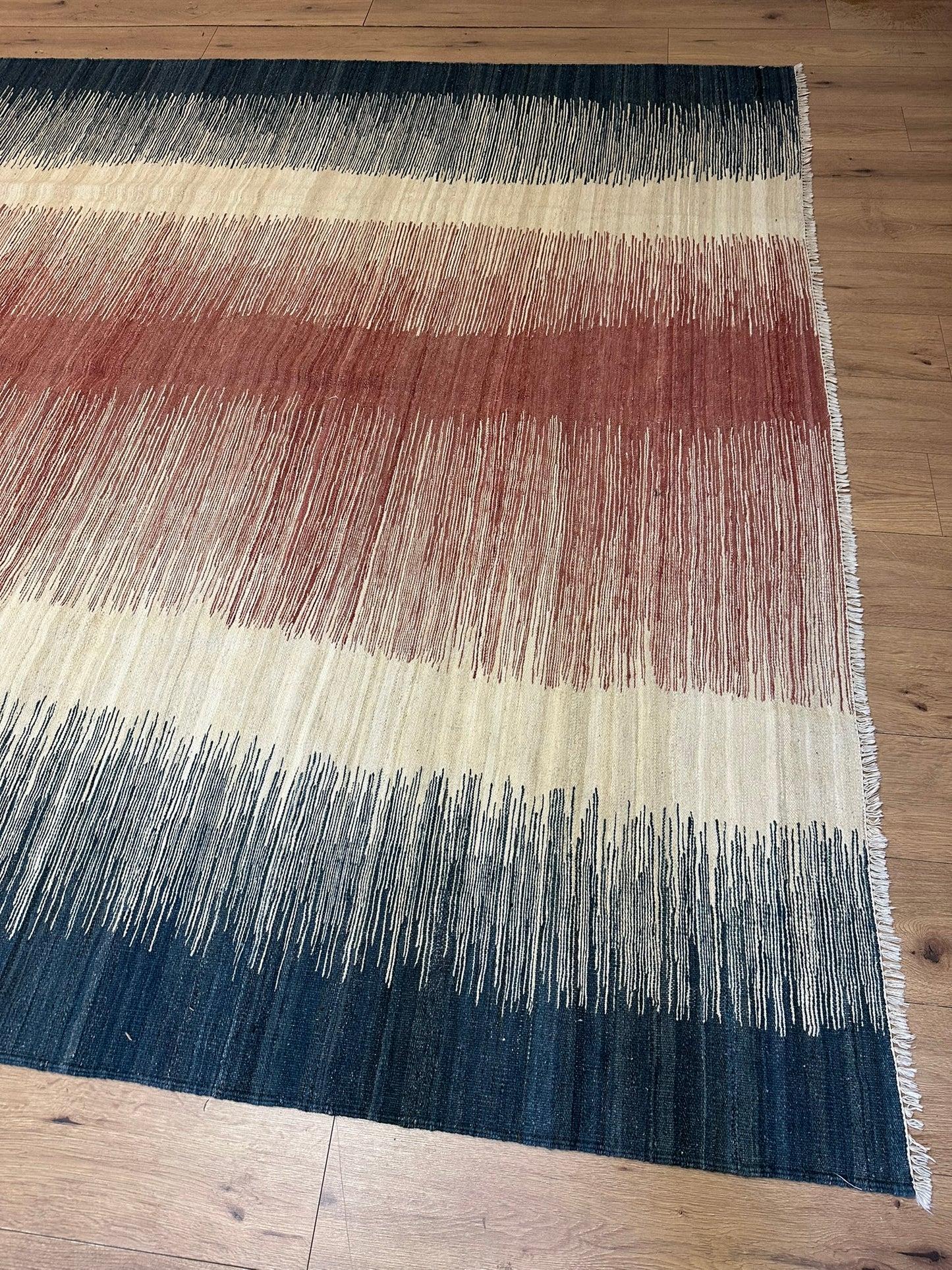 Orientteppich handgeknüpft Kelim Designer 305x255 cm