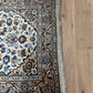Orientteppich handgeknüpft Keschan Läufer 390x107 cm