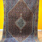 Orientteppich handgeknüpft Bidjar Korkwolle 187x115 cm