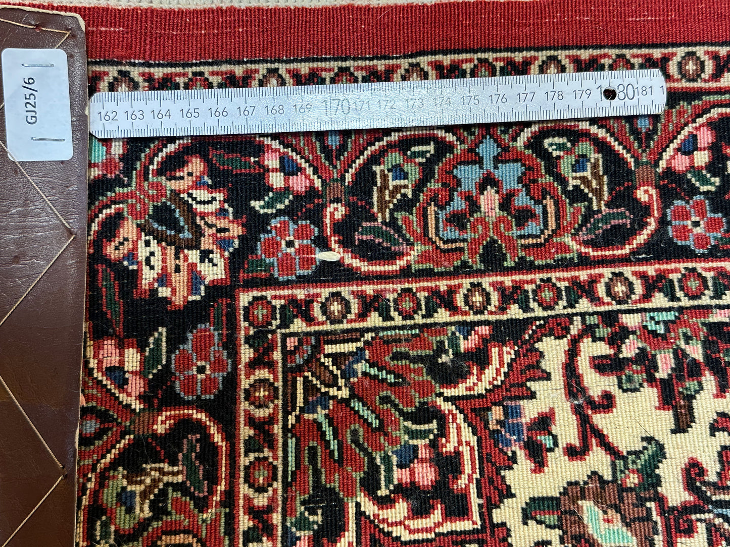 Perser Teppich Bidjar – Handgeknüpft aus Korkwolle &amp; Seide – 140 x 72 cm