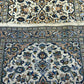 Orientteppich handgeknüpft Keschan Läufer 390x107 cm