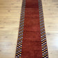 Indo Gabbeh Orientteppich Läufer handgeknüpft Neu 302x80 cm