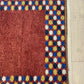 Indo Gabbeh Orientteppich Läufer handgeknüpft Neu 302x80 cm